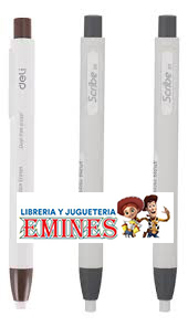 REPUESTO GOMA DE BORRAR RETRACTIL