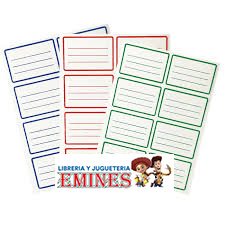 ETIQUETA ESCOLAR   X 30 UNID.  COPY PLUS