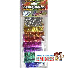 LENTEJUELA  TIRA  X 8