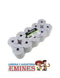 ROLLO 57 X  30  PAPEL OBRA   X 10