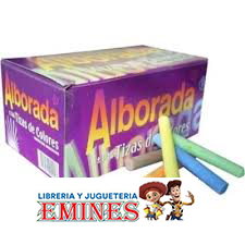 TIZA COLOR X 144 UNIDADES   ALBORADA